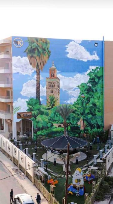 Appart Majorelle Terrasse Wifi Centre Ville Marrakesh Exterior photo