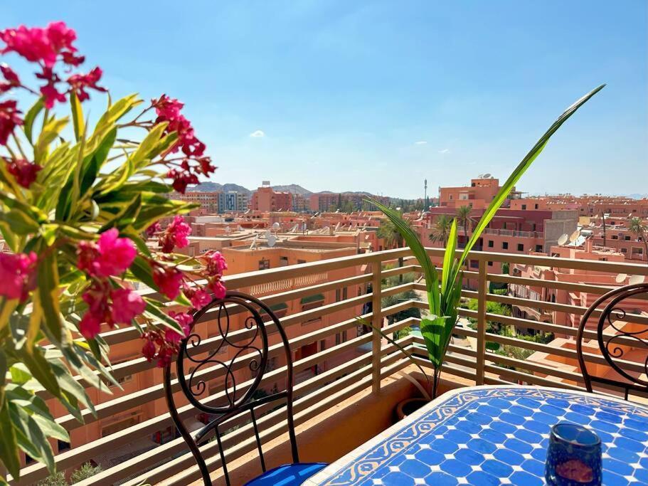 Appart Majorelle Terrasse Wifi Centre Ville Marrakesh Exterior photo